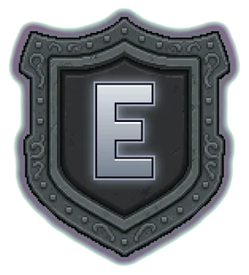 E rank badge